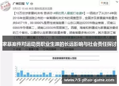 家暴案件对运动员职业生涯的长远影响与社会责任探讨