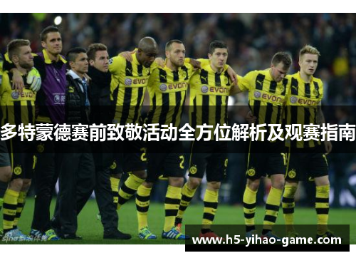 多特蒙德赛前致敬活动全方位解析及观赛指南