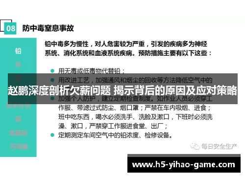 赵鹏深度剖析欠薪问题 揭示背后的原因及应对策略 赵鹏深度剖析欠薪问题 揭示背后的原因及应对策略